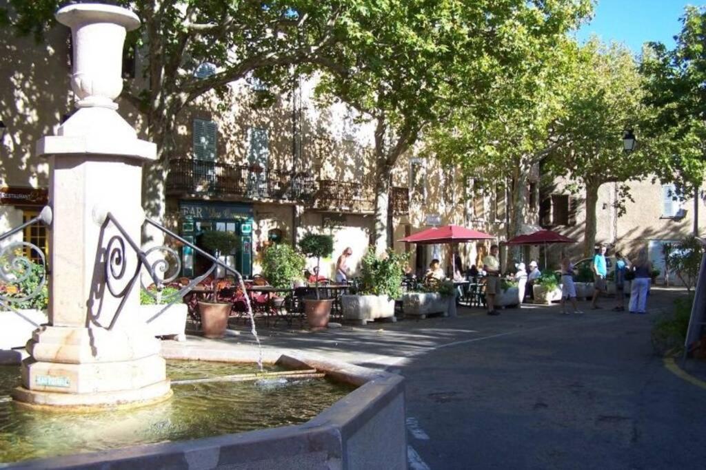 Gite Provencal Independant Avec Piscine Chauffee : Le Suy Bien Flayosc Zewnętrze zdjęcie