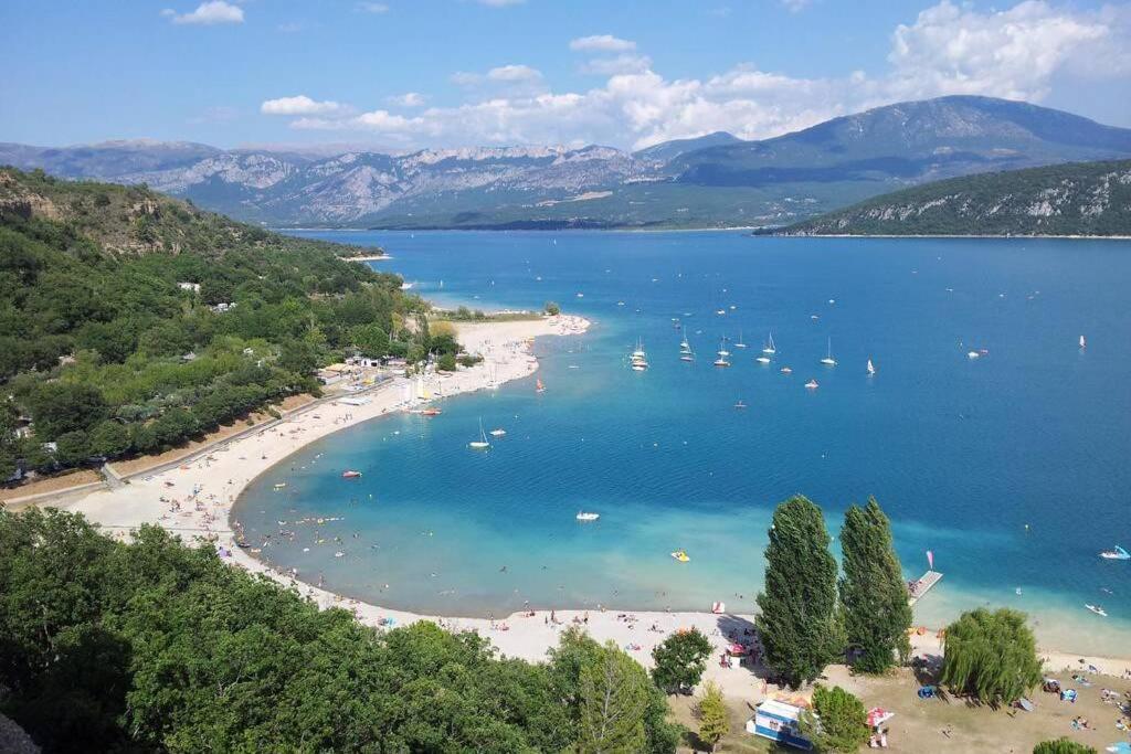 Gite Provencal Independant Avec Piscine Chauffee : Le Suy Bien Flayosc Zewnętrze zdjęcie