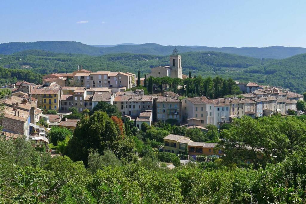 Gite Provencal Independant Avec Piscine Chauffee : Le Suy Bien Flayosc Zewnętrze zdjęcie
