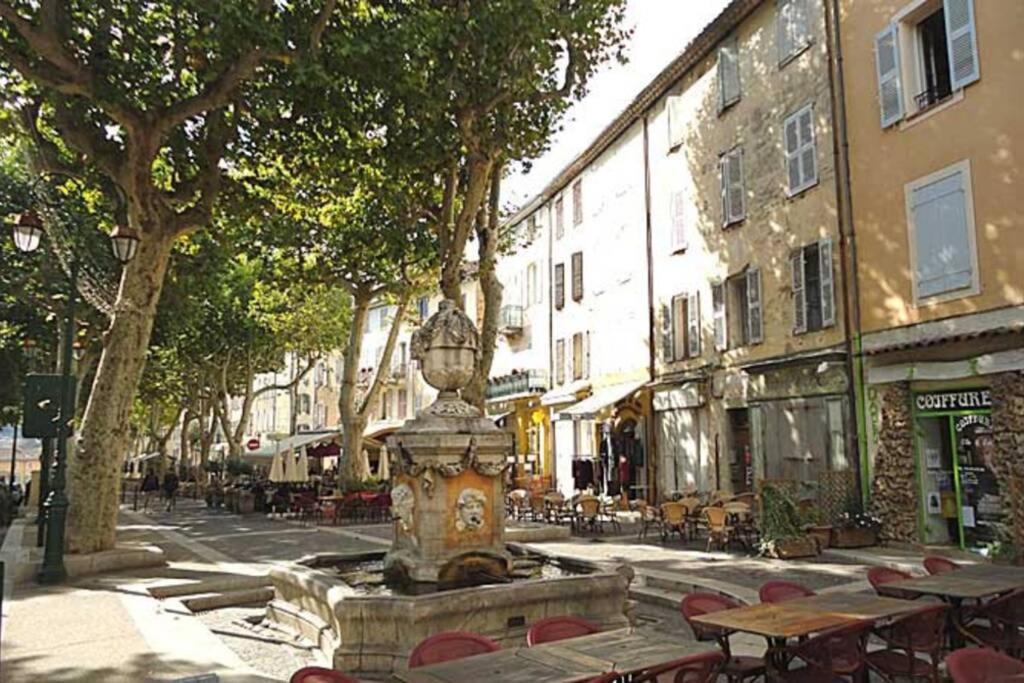 Gite Provencal Independant Avec Piscine Chauffee : Le Suy Bien Flayosc Zewnętrze zdjęcie