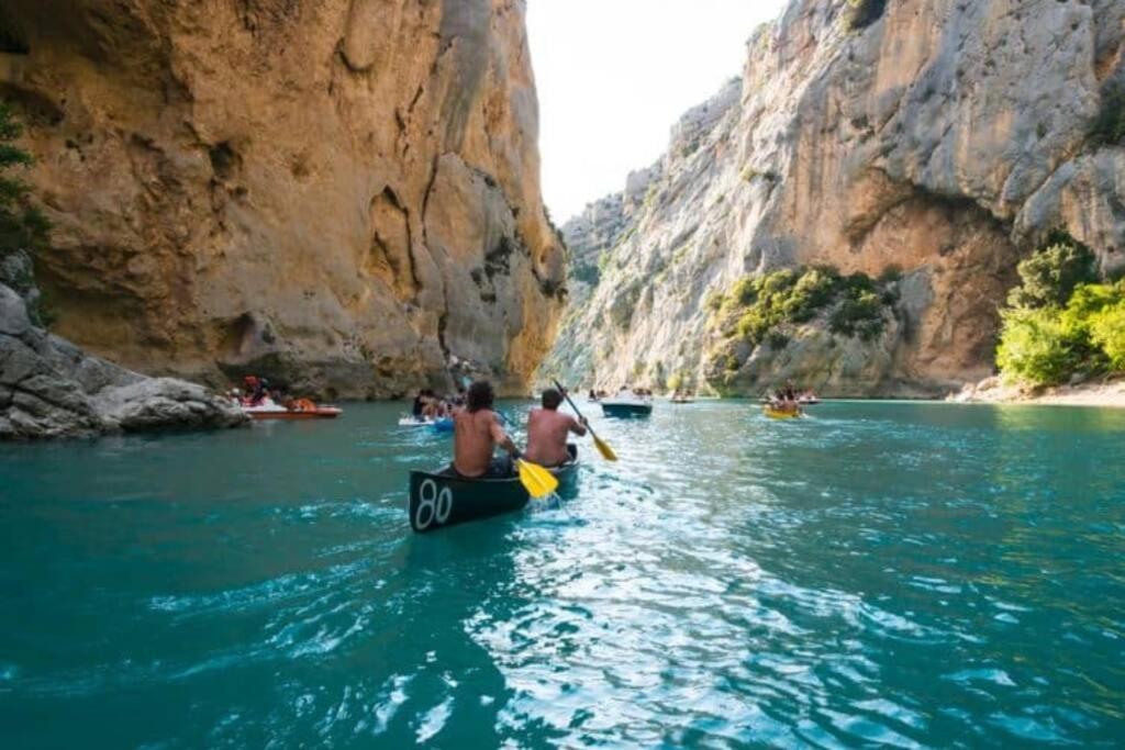 Gite Provencal Independant Avec Piscine Chauffee : Le Suy Bien Flayosc Zewnętrze zdjęcie