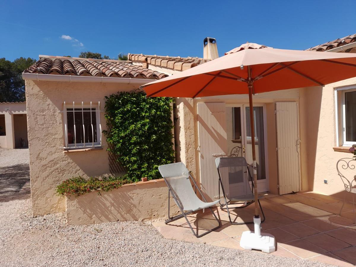 Gite Provencal Independant Avec Piscine Chauffee : Le Suy Bien Flayosc Zewnętrze zdjęcie