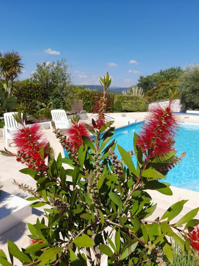 Gite Provencal Independant Avec Piscine Chauffee : Le Suy Bien Flayosc Zewnętrze zdjęcie